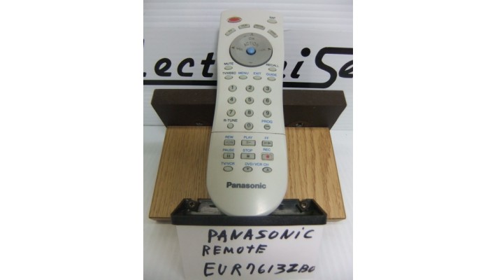 Panasonic EUR7613ZB0 télécommande  .